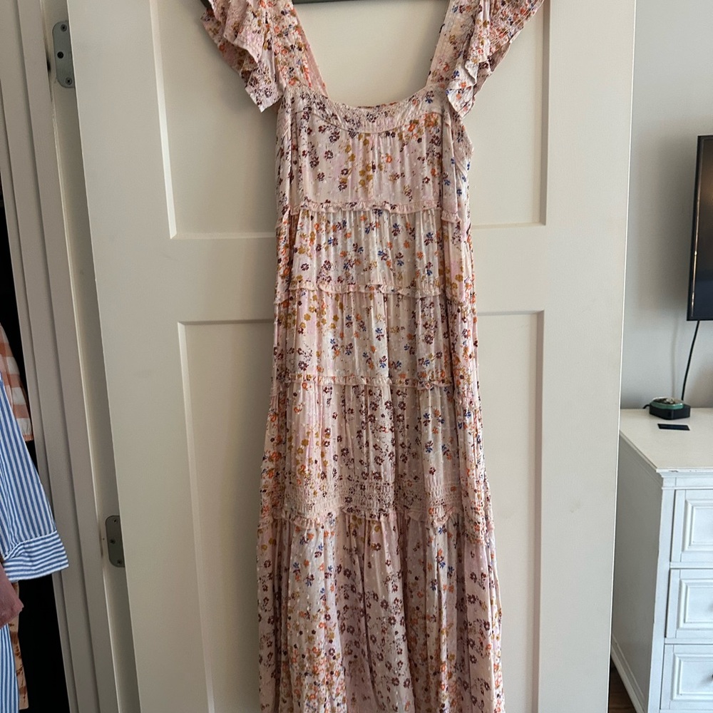 Karlie Floral Multi-Color Maxi Dress